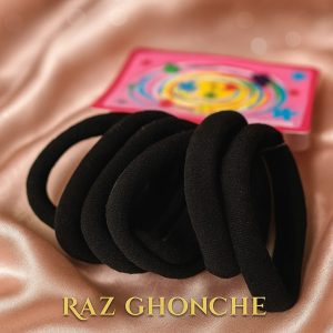 black velvet hair ties set