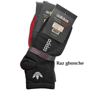 جوراب طرح Adidas سه‌تایی اسپرت – RAZ GHONCHE