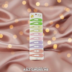 pastel snap hair clip for women