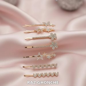 gold hair clip accessory